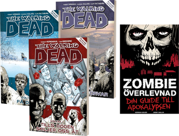 Bild på The Walking Dead 1-3 Paket + Zombieöverlevnad